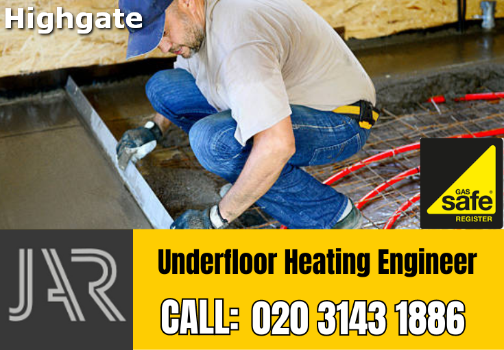 underfloor heating Highgate